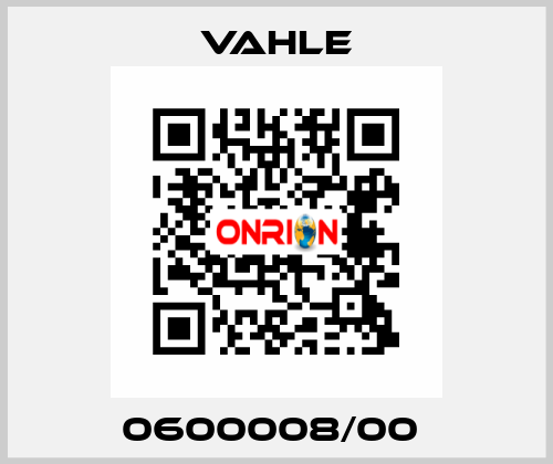 0600008/00  Vahle