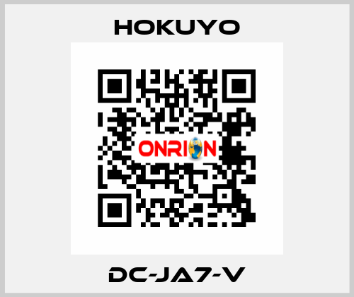 DC-JA7-V Hokuyo