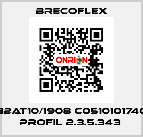 32AT10/1908 C0510101740 Profil 2.3.5.343  Brecoflex