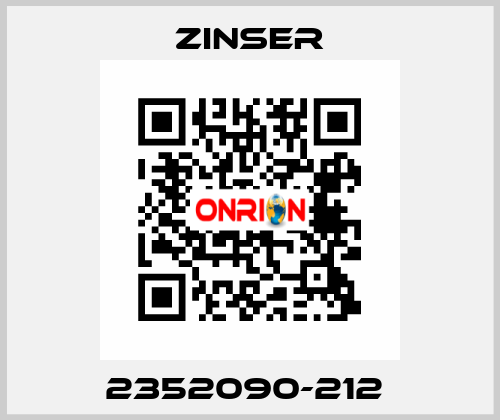 2352090-212  Zinser