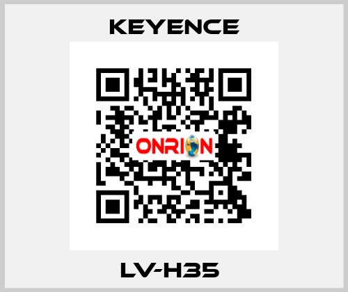 LV-H35  Keyence