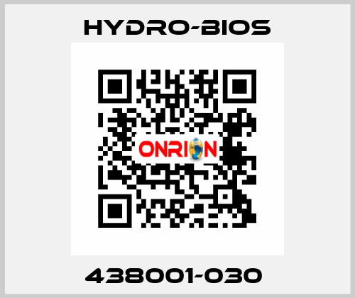 438001-030  Hydro-Bios