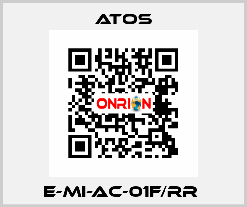 E-MI-AC-01F/RR  Atos