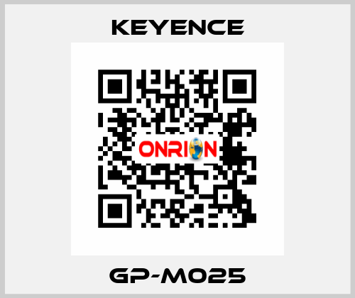 GP-M025 Keyence