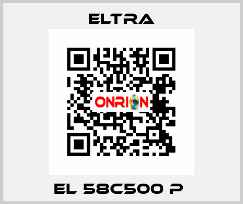 EL 58C500 P  Eltra