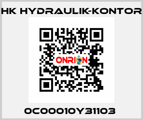 0C00010Y31103  HK HYDRAULIK-KONTOR