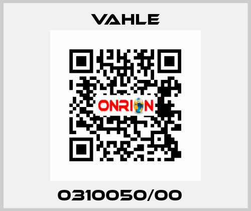 0310050/00   Vahle