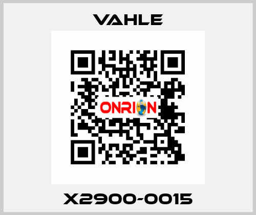 X2900-0015 Vahle