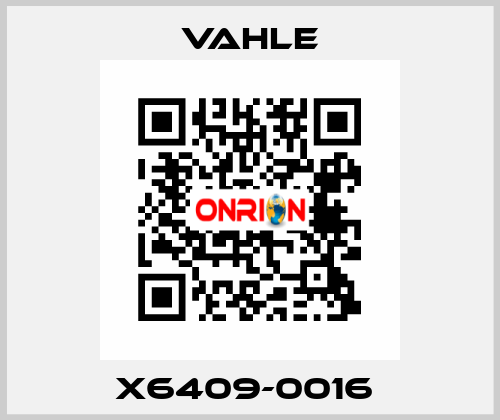 X6409-0016  Vahle