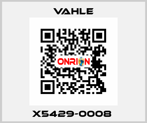 X5429-0008  Vahle