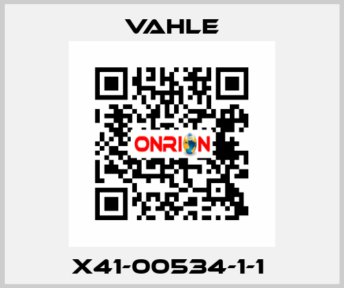 X41-00534-1-1  Vahle