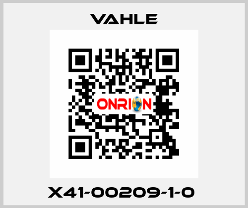 X41-00209-1-0  Vahle