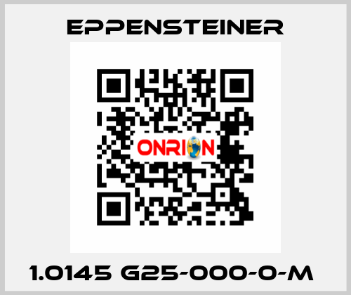 1.0145 G25-000-0-M  Eppensteiner