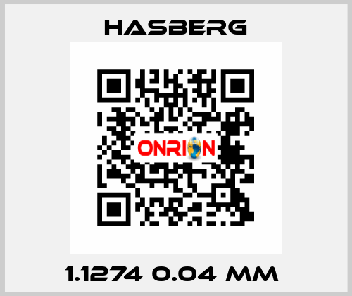 1.1274 0.04 MM  Hasberg