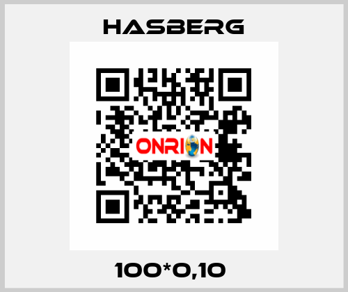 100*0,10  Hasberg