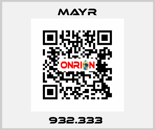 932.333  Mayr