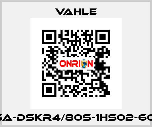 SA-DSKR4/80S-1HS02-60  Vahle