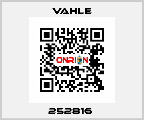 252816  Vahle