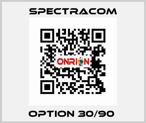 Option 30/90  SPECTRACOM