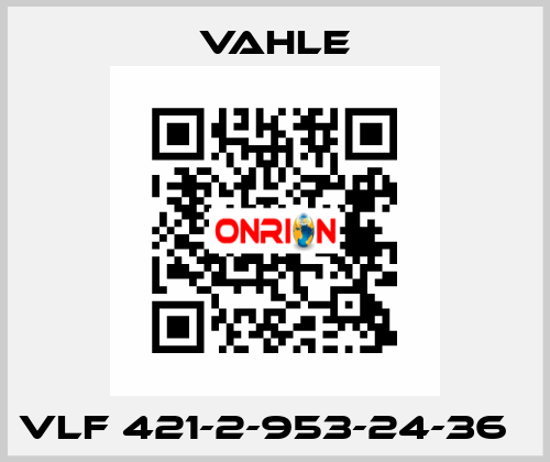 VLF 421-2-953-24-36   Vahle