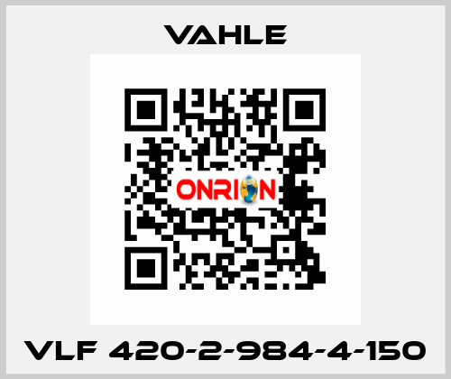 VLF 420-2-984-4-150 Vahle