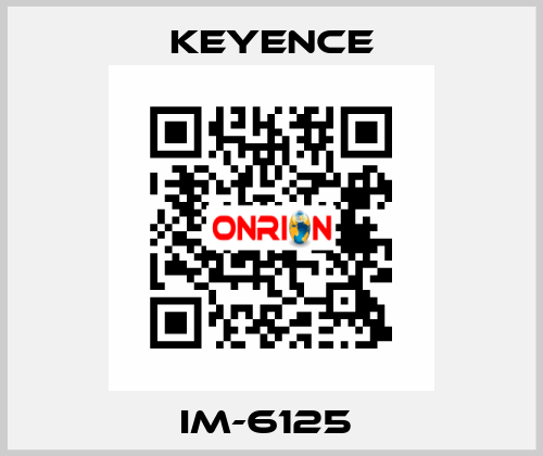 IM-6125  Keyence