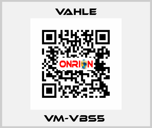 VM-VBS5  Vahle