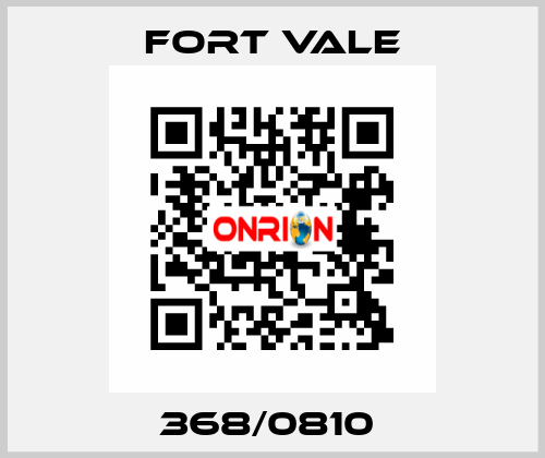 368/0810  Fort Vale