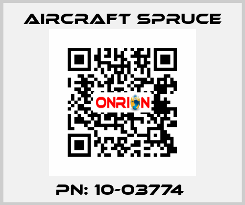 PN: 10-03774  Aircraft Spruce