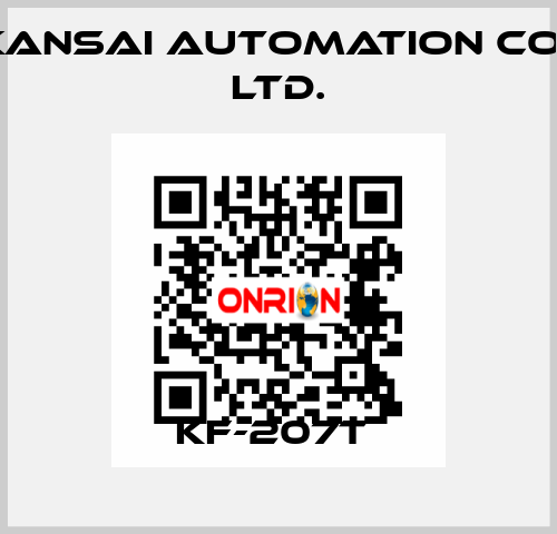  KF-207T  KANSAI Automation Co., Ltd.