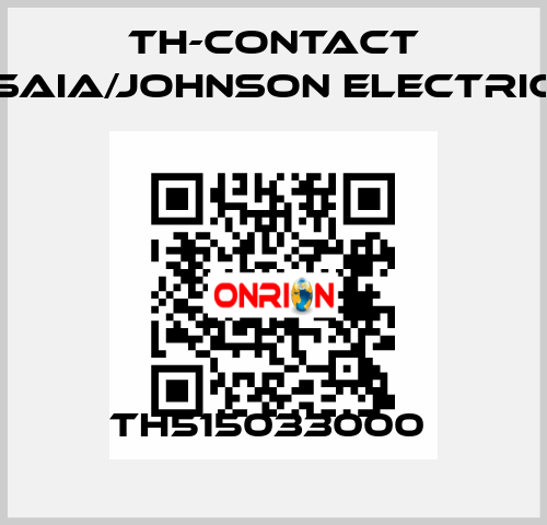 TH515033000  TH-Contact (Saia/Johnson Electric)