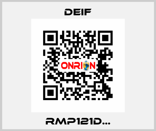 RMP121D... Deif