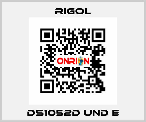 DS1052D und E Rigol