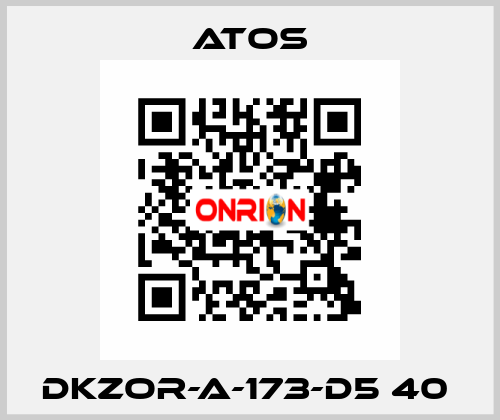 DKZOR-A-173-D5 40  Atos