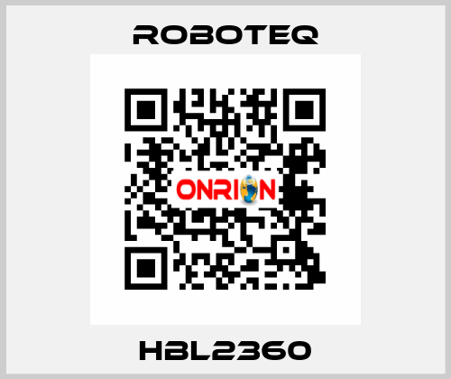 HBL2360 Roboteq