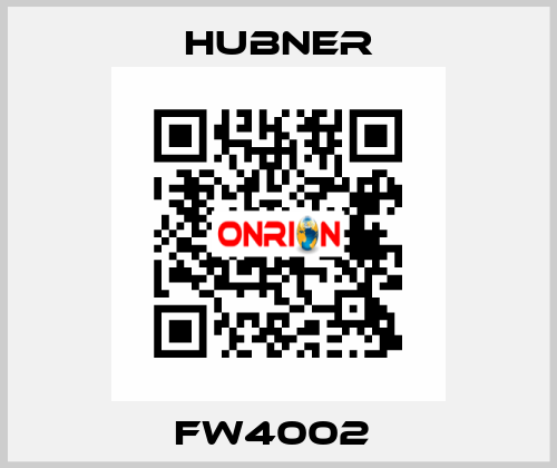 FW4002  HUBNER