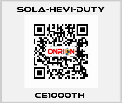 CE1000TH  Sola-Hevi-Duty