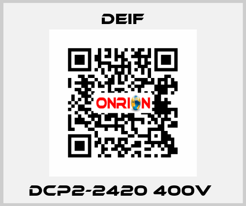 DCP2-2420 400V  Deif