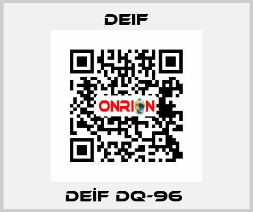 DEİF DQ-96  Deif