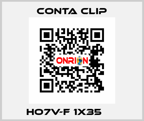 HO7V-F 1X35      Conta Clip