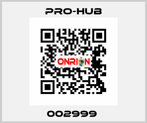 002999  Pro-Hub