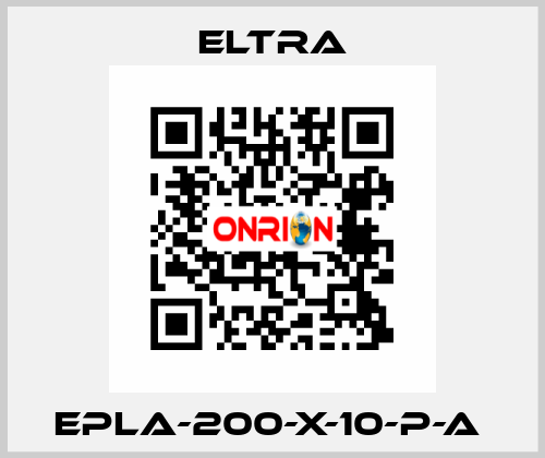 EPLA-200-X-10-P-A  Eltra