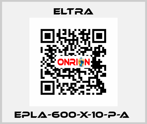 EPLA-600-X-10-P-A  Eltra