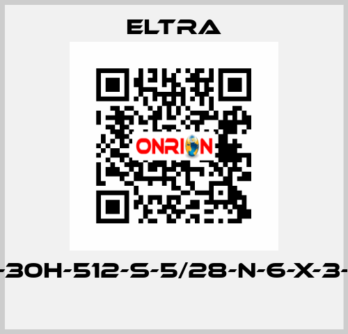 ER-30H-512-S-5/28-N-6-X-3-PA  Eltra