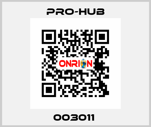 003011  Pro-Hub