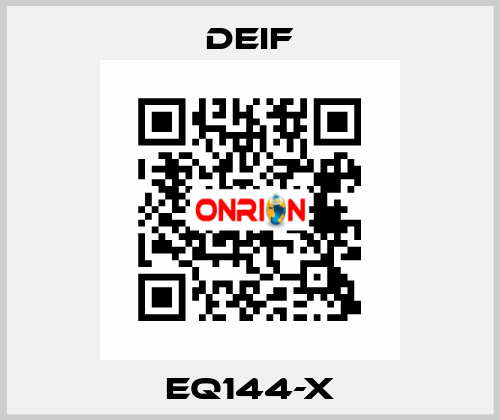 EQ144-X Deif