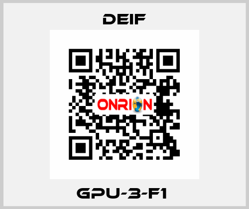 GPU-3-F1  Deif