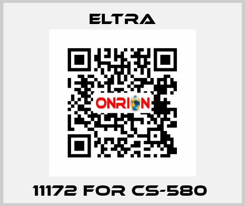 11172 for CS-580  Eltra