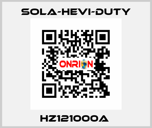 HZ121000A  Sola-Hevi-Duty