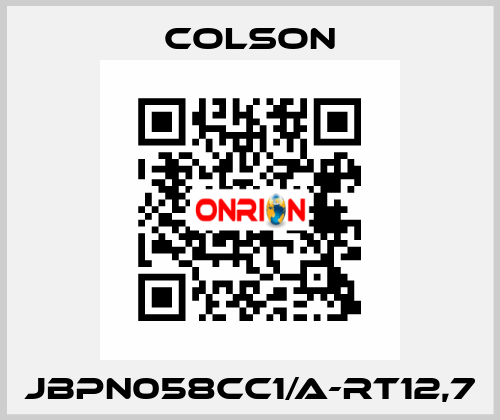 JBPN058CC1/A-RT12,7 Colson